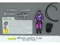 Techno-Viper V1 100% Complete G.I. Joe 1987 Hasbro Vintage Action Figure
