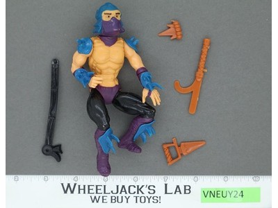 Shredder SOFT HEAD Teenage Mutant Ninja Turtles TMNT 1988 Playmates Figure