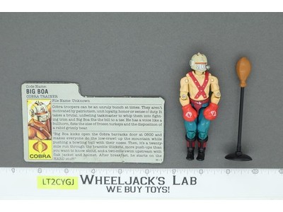 Big Boa V1 100% Complete G.I. Joe 1987 Hasbro Vintage Action Figure