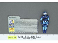Motor Viper V1 100% Complete 1986 G.I. Joe Hasbro Vintage Action Figure