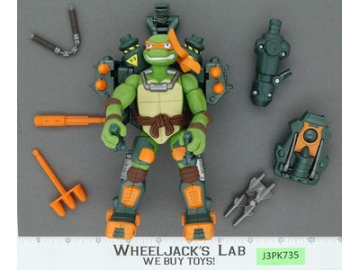 Auto Attack Michaelangelo Teenage Mutant Ninja Turtle TMNT 2007 Playmates