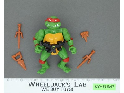 Raphael HARD HEAD Teenage Mutant Ninja Turtles TMNT 1988 Playmates Vintage