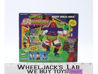 Night Ninja Mike TMNT Auto Mutations 1993 Playmates Action Figure NEW SEALED