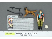 Law & Order V1 100% Complete G.I. Joe 1987 Hasbro Vintage Action Figure