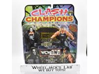 Clash Of The Champions Sting VS. Hollywood Hogan WCW NWO Toy Biz 1999