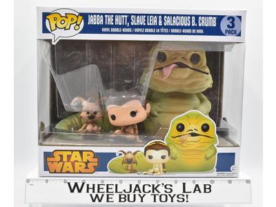 Jabba The Hutt, Leia, &amp; Crumb Star Wars Funko Pop! Vinyl Figure Toy 2015 New