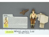 Raptor V1 100% Complete G.I. Joe 1987 Hasbro Vintage Action Figure