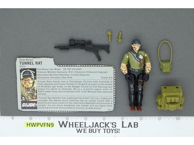 Tunnel Rat V1 100% Complete 1987 G.I. Joe Hasbro Vintage Action Figure