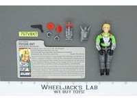 Psyche-Out V1 100% Complete G.I. Joe 1987 Hasbro Vintage Action Figure