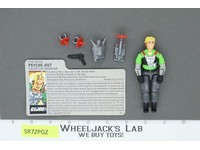 Psyche-Out V1 100% Complete G.I. Joe 1987 Hasbro Vintage Action Figure