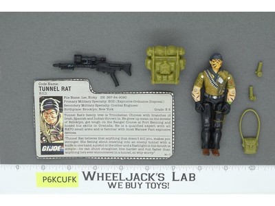 Tunnel Rat V1 100% Complete 1987 G.I. Joe Hasbro Vintage Action Figure