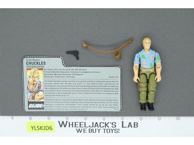 Chuckles V1 100% Complete G.I. Joe 1987 Hasbro Vintage Action Figure