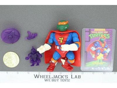 Super Mike Sewer Heroes Complete Teenage Mutant Ninja Turtle TMNT 1993 Playmates