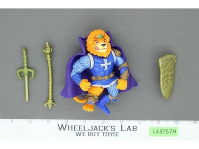 King Lionheart 100% Complete Teenage Mutant Ninja Turtle TMNT 1992 Playmates