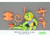 Scale Tail 100% Complete Teenage Mutant Ninja Turtles TMNT 1992 Playmates Figure