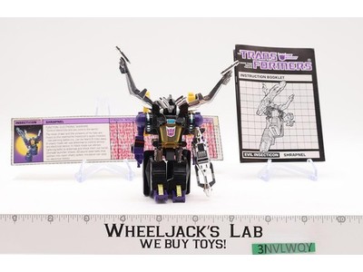 Shrapnel 100% Complete 1985 Vintage Hasbro G1 Transformers Action Figure