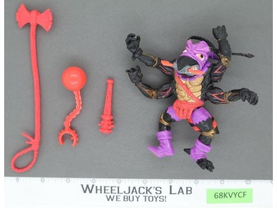 Anthrax 100% Complete Teenage Mutant Ninja Turtles Playmates 1992 Vintage Figure