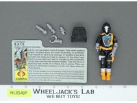 B.A.T.S. V1 100% Complete G.I. Joe 1986 Hasbro Vintage Action Figure