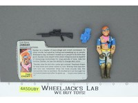 Zandar V1 100% Complete G.I. Joe 1986 Hasbro Vintage Action Figure