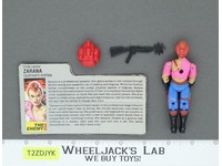 Zarana V1 100% Complete G.I. Joe 1986 Hasbro Vintage Action Figure