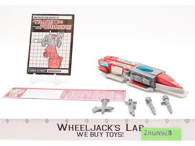 Broadside 100% Complete 1986 Vintage Hasbro G1 Transformers Action Figure