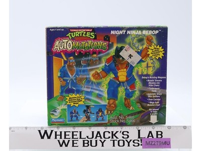 Night Ninja Bebop TMNT Auto Mutations 1993 Playmates Figure NEW MISB SEALED