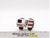 Schaper Stomper Datsun 4x4 WHITE Pickup w/ Camper 1980s Vtg WORKING