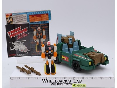 Action Masters Attack Cruise W/Sprocket Vintage 1990 G1 Transformers