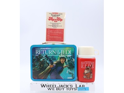 Star Wars Return of the Jedi Metal Lunch Box W/Thermos 1983 Thermos Brand NEW