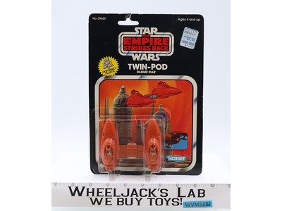 Twin Pod Cloud Car DIE-CAST W/ Card Star Wars ESB 1980 Kenner Vehicle