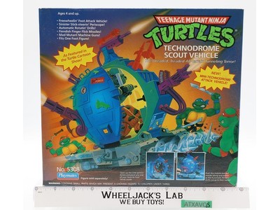 Technodrome Scout Vehicle TMNT 1993 Playmates Action Figure NEW SEALED