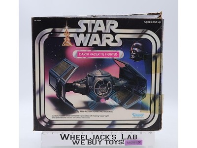 Darth Vader Tie Fighter 100% Complete W/ Box Star Wars 1978 Kenner Vehicle