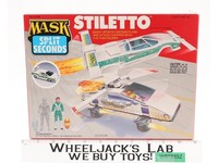 Stiletto Gloria Baker W/BOX 100% Complete MASK M.A.S.K. Split Seconds Vintage
