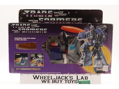 Galvatron W/Box & Insert 100% Complete 1986 Vintage G1 Transformers Figure