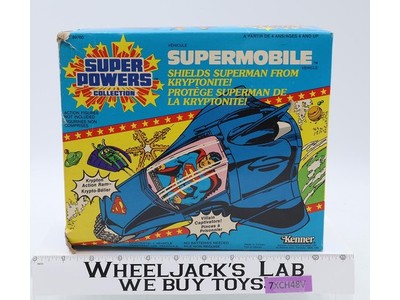 Supermobile Super Powers 1985 Kenner Vintage Action Figure Vehicle W/Box