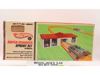 Super Charger Sprint Set Hot Wheels 1969 Mattel Vintage Track Original Box