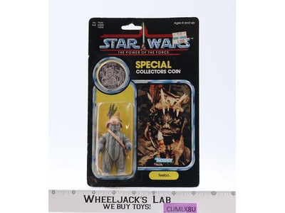 Teebo Ewok 92 Back Star Wars ROTJ 1984 Kenner Figure NEW MOSC SEALED