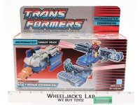 Tanker Truck COMPLETE W/BOX Micromaster 1990 Vintage G1 Transformers Hasbro