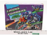 Axer 100% Complete W/BOX Transformers Action Masters 1990 Hasbro Vintage MIB