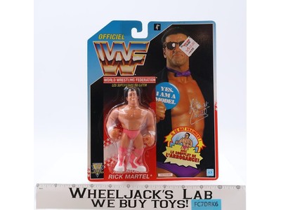 The Model Rick Martel FRENCH WWF Wrestling 1992 Hasbro Action Figure NEW SEALED