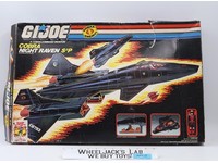 Cobra Night Raven S3P W/Strato-Viper Complete W/Box G.I. Joe 1986 Hasbro Vintage