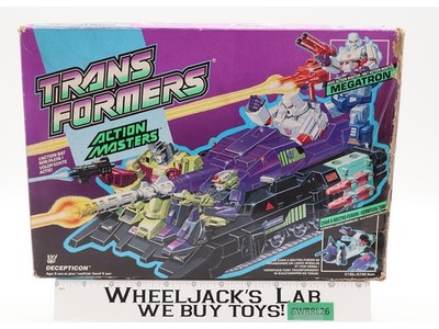 Megatron Action Masters W/BOX 100% Complete 1990 G1 Transformers Action Figure