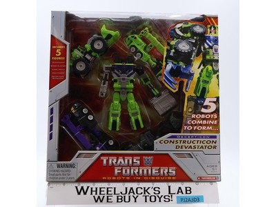 Devastator Transformers Robots in Disguise 2006 Hasbro Action Figure NEW SEALED