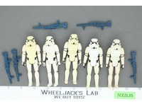 Lot of 5 Star Wars Imperial Stormtroopers 1980s Kenner Vintage Action Figures