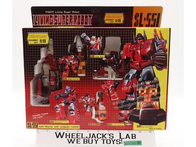 SL-551 Technobots Computron Living Super Robot Taiwan Action Figure NEW SEALED