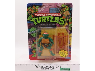 Michaelangelo Pop Up Display 10-Back Teenage Mutant Ninja Turtle Playmates MOSC