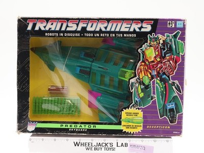Skyquake 100% Complete EUROPEAN G2 Transformers 1992 Hasbro Action Figure