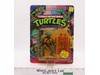 Leonardo 10 Back Pop-Up Stand Teenage Mutant Ninja Turtles 1988 Playmates MOSC