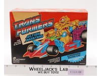 Supersonic Racing Car 100% Complete EUROPEAN G1 Transformers 1992 Hasbro Figure