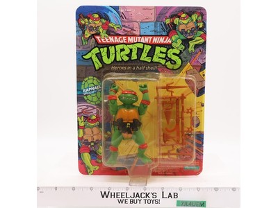 Raphael 10-Back TMNT 1988 Playmates Vintage Action Figure NEW SEALED